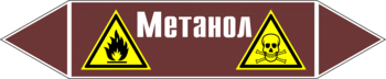 Маркировка трубопровода "метанол" (пленка, 507х105 мм) - Маркировка трубопроводов - Маркировки трубопроводов "ЖИДКОСТЬ" - Магазин охраны труда ИЗО Стиль