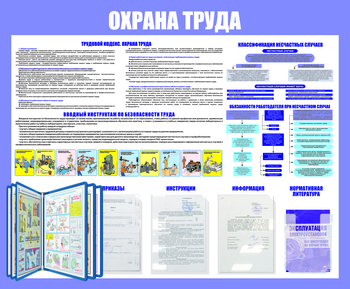 С108 Стенд охрана труда (с перекидной системой) (1200х1000 мм, пластик ПВХ 3 мм, алюминиевый багет серебряного цвета) - Стенды - Стенды по охране труда - Магазин охраны труда ИЗО Стиль